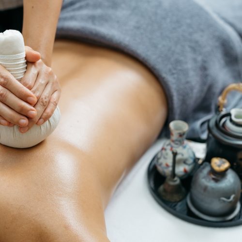 Back and shoulder massage
